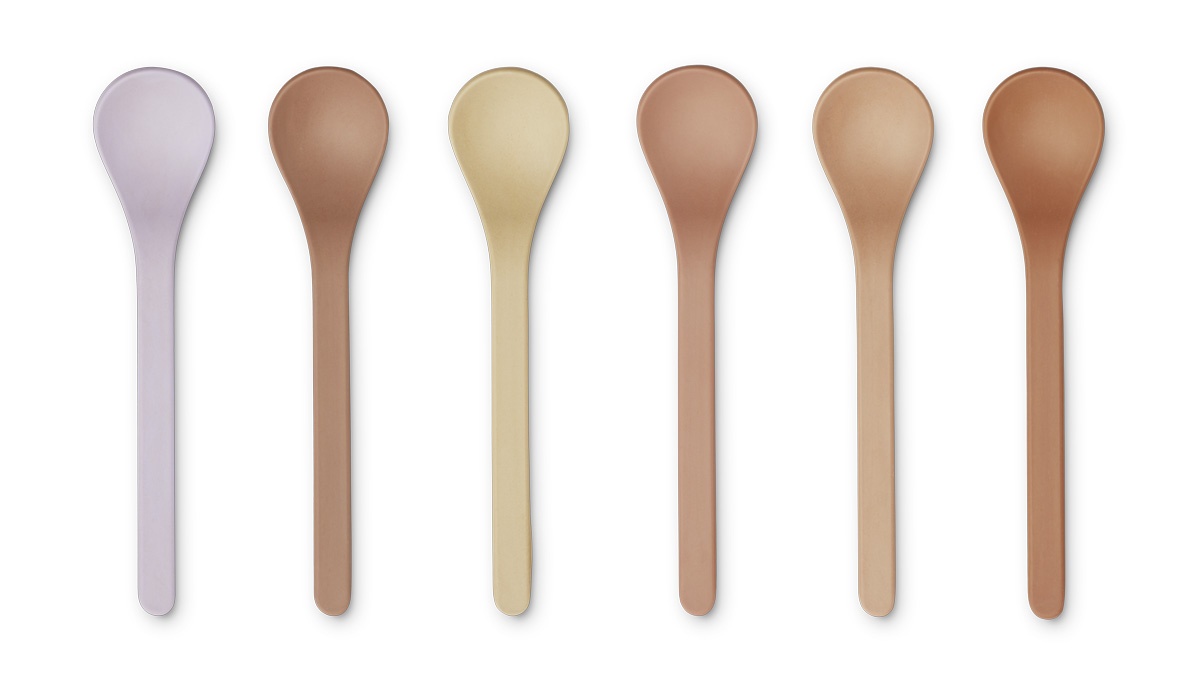 Liewood ERIN SPOON 6 PACK Light lavender multi mix