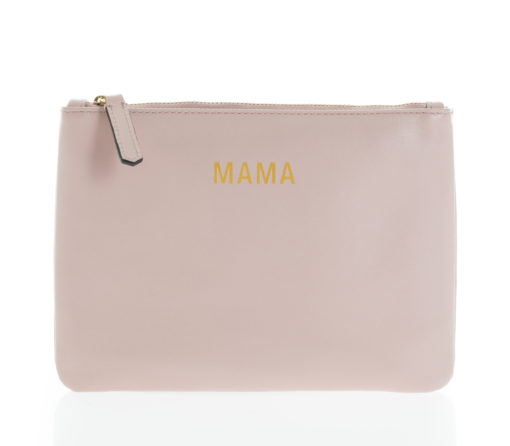 Jem + Bea -Leather Mama Clutch – Blush- Exclusive to So Beau Baby