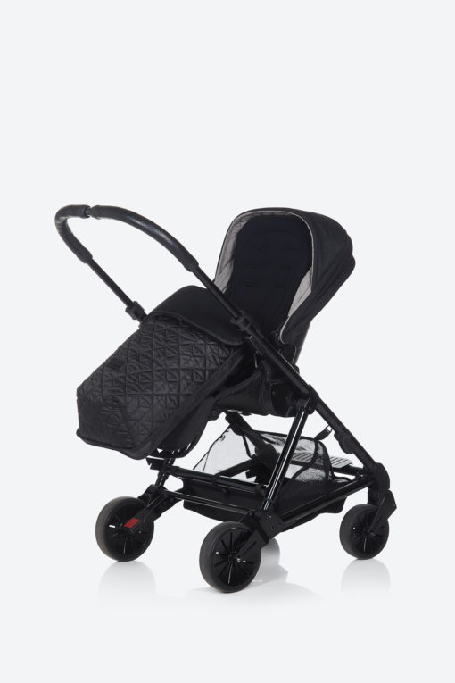 Tiba + Marl – Universal Buggy Footmuff – Black Quilted