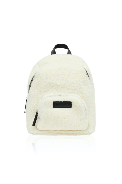 Tiba + Marl – Mini Elwood Kids Backpack – Cream Fleece