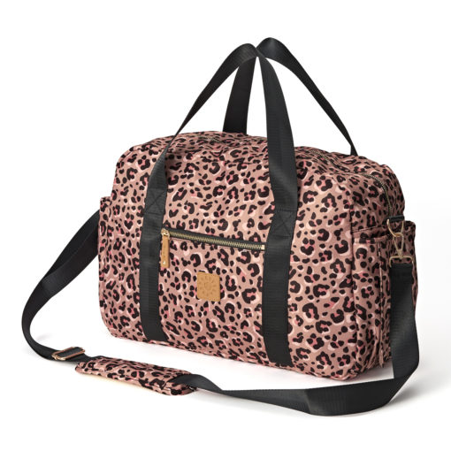 PRETTY BRAVE –  Stella Baby Bag- Blush Leopard