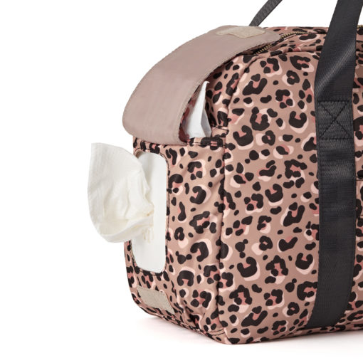 PRETTY BRAVE –  Stella Baby Bag- Blush Leopard