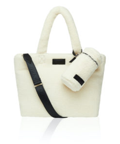 Tiba + Marl – Sumi Puffy Tote – Cream Fleece