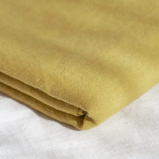 Warren Hill Stonewashed Linen Fitted Bassinet Sheet – Ochre