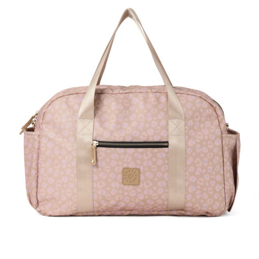 PRETTY BRAVE –  Stella Baby Bag- Rose Leopard