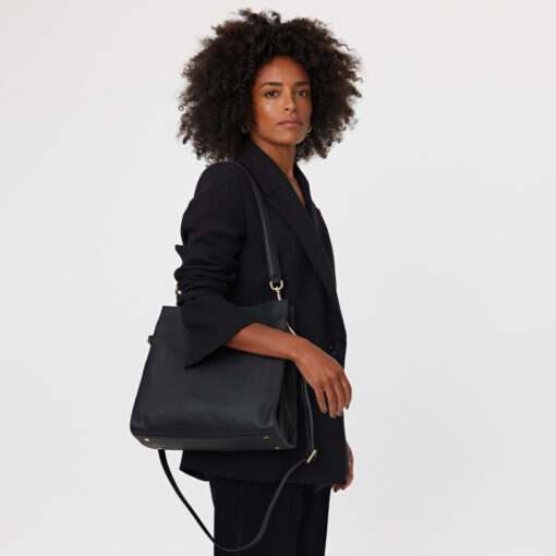 Saben Beatrice Shoulder Bag – Black