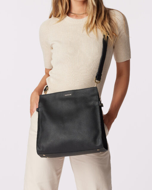 Saben Beatrice Shoulder Bag – Black