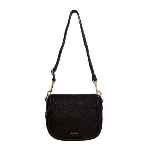 Saben Sadie Crossbody Bubble Bag – Black